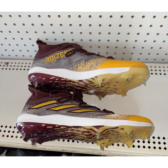 Adidas AdiZero Afterburner Arizona State Mens Metal Baseball Cleats Size 13 - Picture 5 of 9